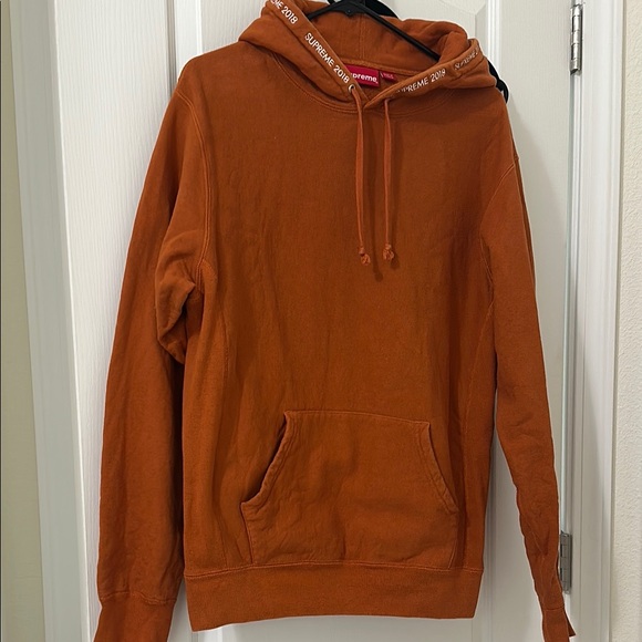 Supreme Orange Hoodie - Medium - Picture 1 of 6